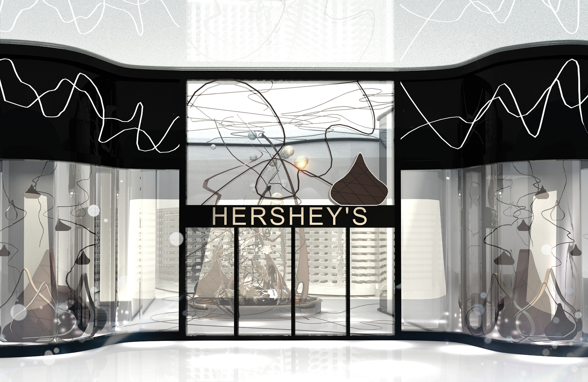 HERSHEY'S旗舰店室内设计